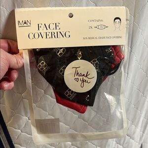 NEW Two fabric masks